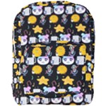 Cats Sun Stars Full Print Backpack