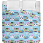 Look Cat Duvet Cover Double Side (King Size)