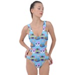 Look Cat Side Cut Out Swimsuit