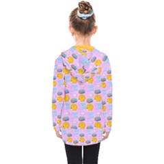 Kids  Double Breasted Button Coat 