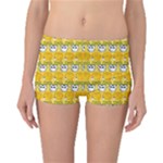 Cartoon Pattern Boyleg Bikini Bottoms