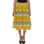 Cartoon Pattern Perfect Length Midi Skirt