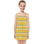 Cartoon Pattern Kids  Summer Sun Dress