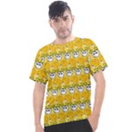 Cartoon Pattern Men s Sport Top