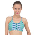 Turquoise Basic Training Sports Bra