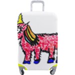 Unicorn Sketchy Style Drawing Luggage Cover (Large)