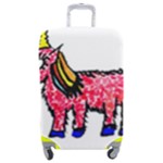 Unicorn Sketchy Style Drawing Luggage Cover (Medium)