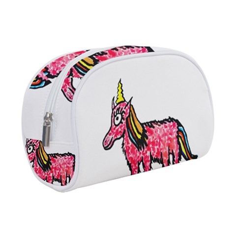 Unicorn Sketchy Style Drawing Make Up Case (Small) from ArtsNow.com