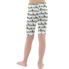 Kids  Mid Length Swim Shorts 