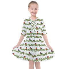 Kids  All Frills Chiffon Dress 