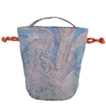 Convoluted patterns Drawstring Bucket Bag