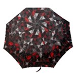 Gothic Peppermint Folding Umbrellas