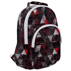 Rounded Multi Pocket Backpack 