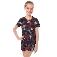 Kids  Mesh T-Shirt and Shorts Set 