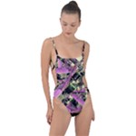 Paintball Nasty Tie Strap One Piece Swimsuit