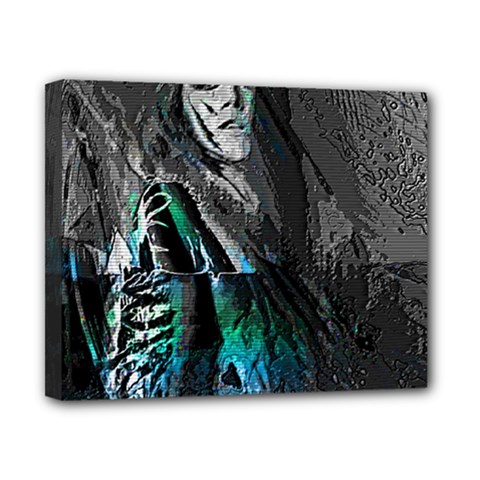 Glitch Witch Canvas 10  x 8  (Stretched) from ArtsNow.com