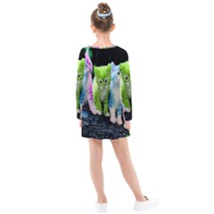 Kids  Long Sleeve Dress 
