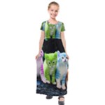 free-cute-kitten-wallpapers-wallpaper-data-src-widescreen-cute-kitten-wallpaper-scaled Kids  Short Sleeve Maxi Dress