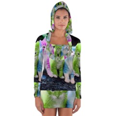 Long Sleeve Hooded T-shirt 