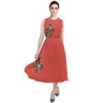 lovely-flower-background-44564 Round Neck Boho Dress