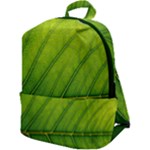 Leaf_1_web Zip Up Backpack