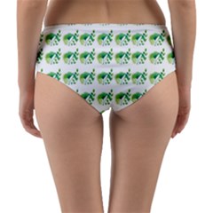 Reversible Mid-Waist Bikini Bottoms 