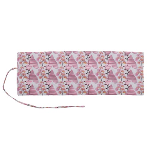 Floral Roll Up Canvas Pencil Holder (M) from ArtsNow.com