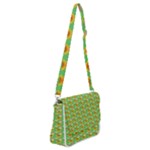 Fruits Shoulder Bag with Back Zipper