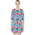 Retro Snake Pocket Dress