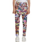 Retro Color Kids  Skirted Pants