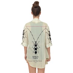 Open Front Chiffon Kimono 