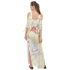 Maxi Chiffon Cover Up Dress 