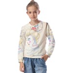 clown maiden Kids  Long Sleeve Tee with Frill 