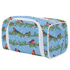 Bullfinches On Spruce Branches Toiletries Pouch from ArtsNow.com