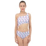 Christmas candy Spliced Up Two Piece Swimsuit