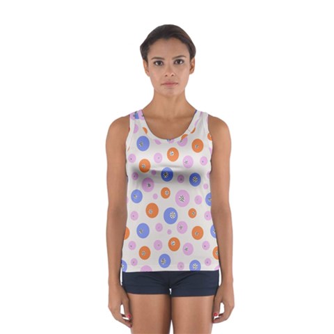 Colorful Balls Sport Tank Top  from ArtsNow.com