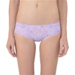 Multicolored Circles On A Pink Background Classic Bikini Bottoms