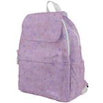 Multicolored Circles On A Pink Background Top Flap Backpack