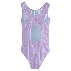 Kids  Cut-Out Back One Piece Swimsuit 