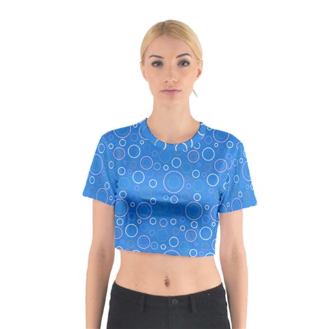 Circles Cotton Crop Top from ArtsNow.com