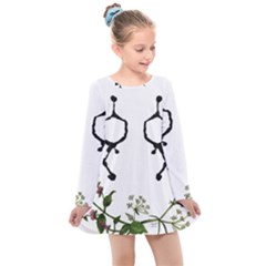 Kids  Long Sleeve Dress 