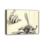 bees Mini Canvas 7  x 5  (Stretched)