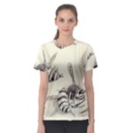 bees Women s Sport Mesh Tee