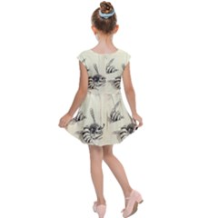 Kids  Cap Sleeve Dress 