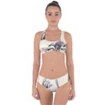 bees Criss Cross Bikini Set