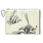 bees Canvas Cosmetic Bag (XL)