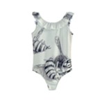 bees Kids  Frill Swimsuit