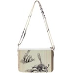 bees Double Gusset Crossbody Bag