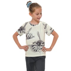 Kids  Mesh Piece T-Shirt 