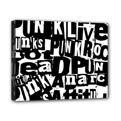 Punk Lives Canvas 10  x 8  (Stretched) from ArtsNow.com